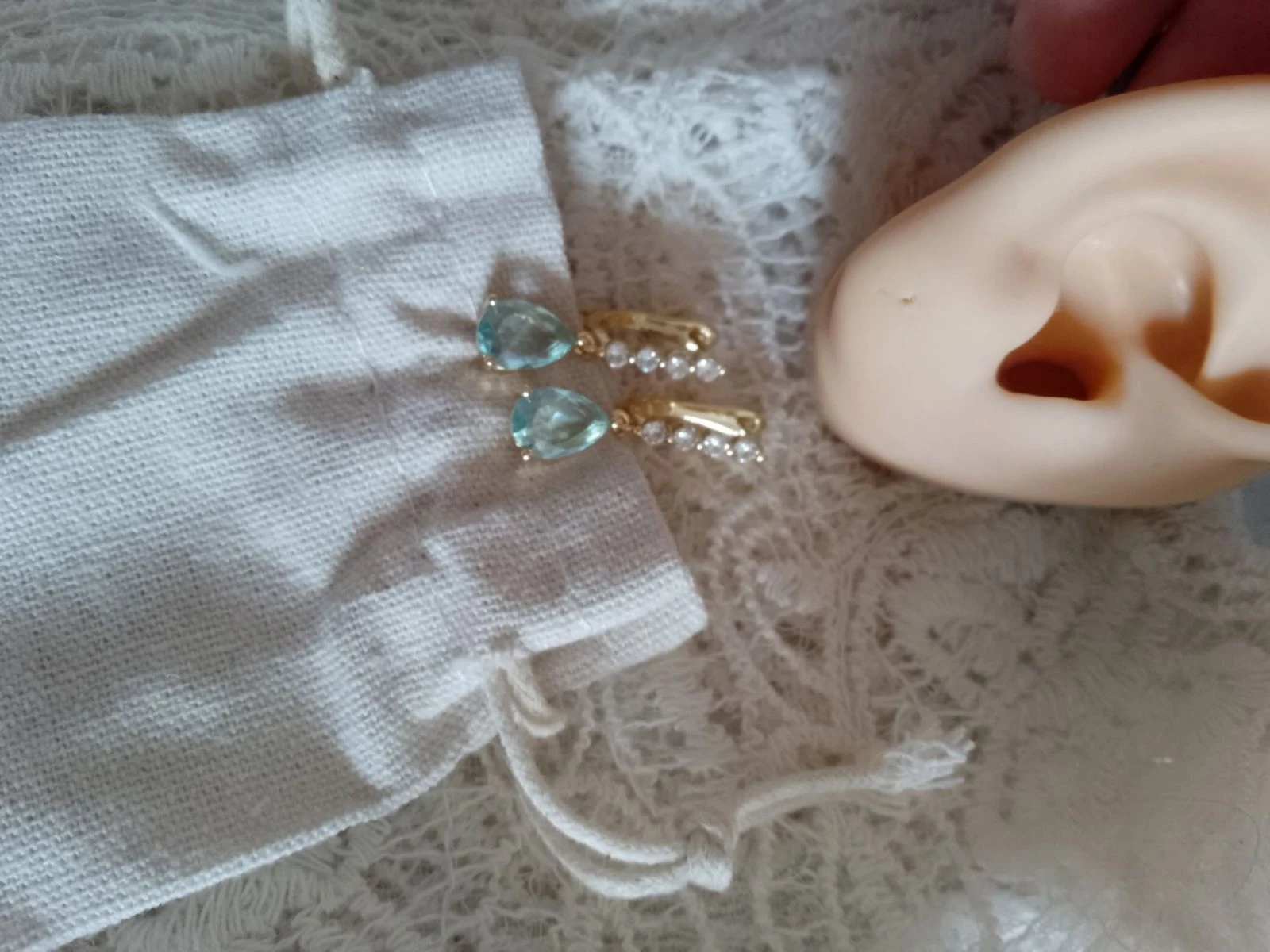 Gold Bohemian Earrings – photo 2